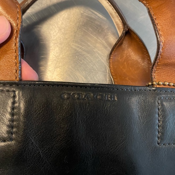 Coach Suede and Leather Messenger Bag - Picture 14 of 14